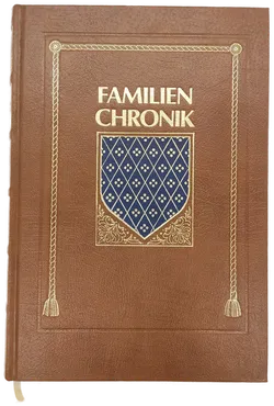  Buch Familienchronik (mit Beiheft: Von der Familienforschung zum Familienwappen) - Weltbild - Bild 1
