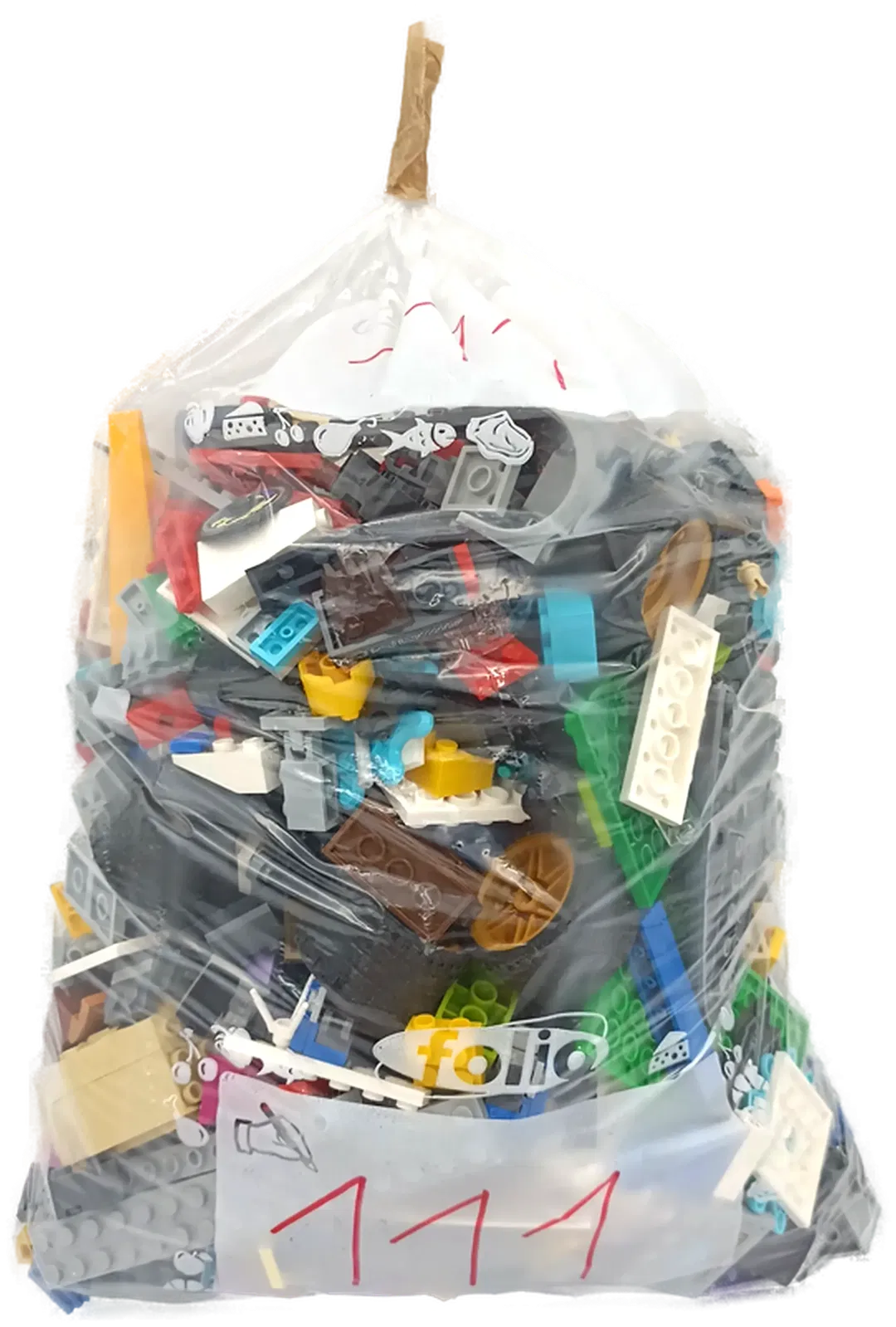 1,5 Kilo Lego Steine gemischt - Bild 1