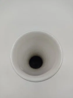 Gmundner Kermik - Blumenvase grün geflammt - Bild 3