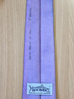Vintage Ralph Marlin Krawatte 