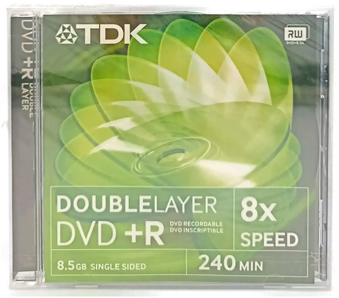 DVD +R Double Layer 8.5 GB Single Sided 240min 8x Speed (OVP) - Bild 1