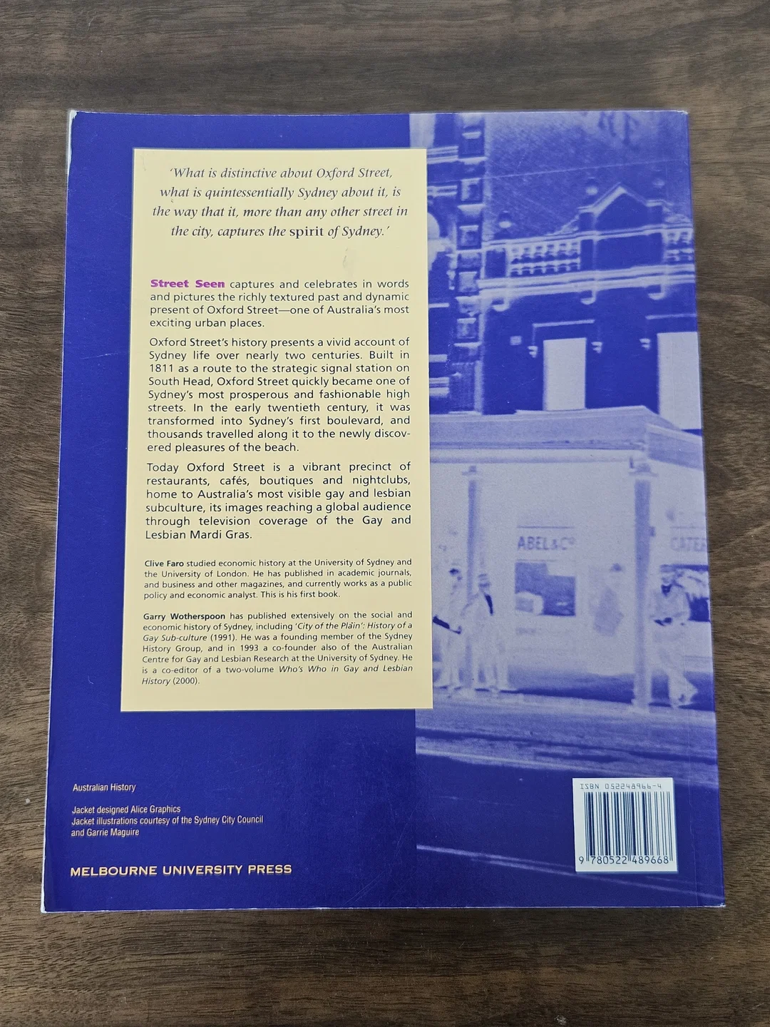 Street Seen: A History of Sydney's Oxford Street - Clive Faro; Garry Wotherspoon – Bild 2