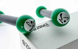 Zumba Toning Sticks Fitness Rasseln Grün - Bild 3