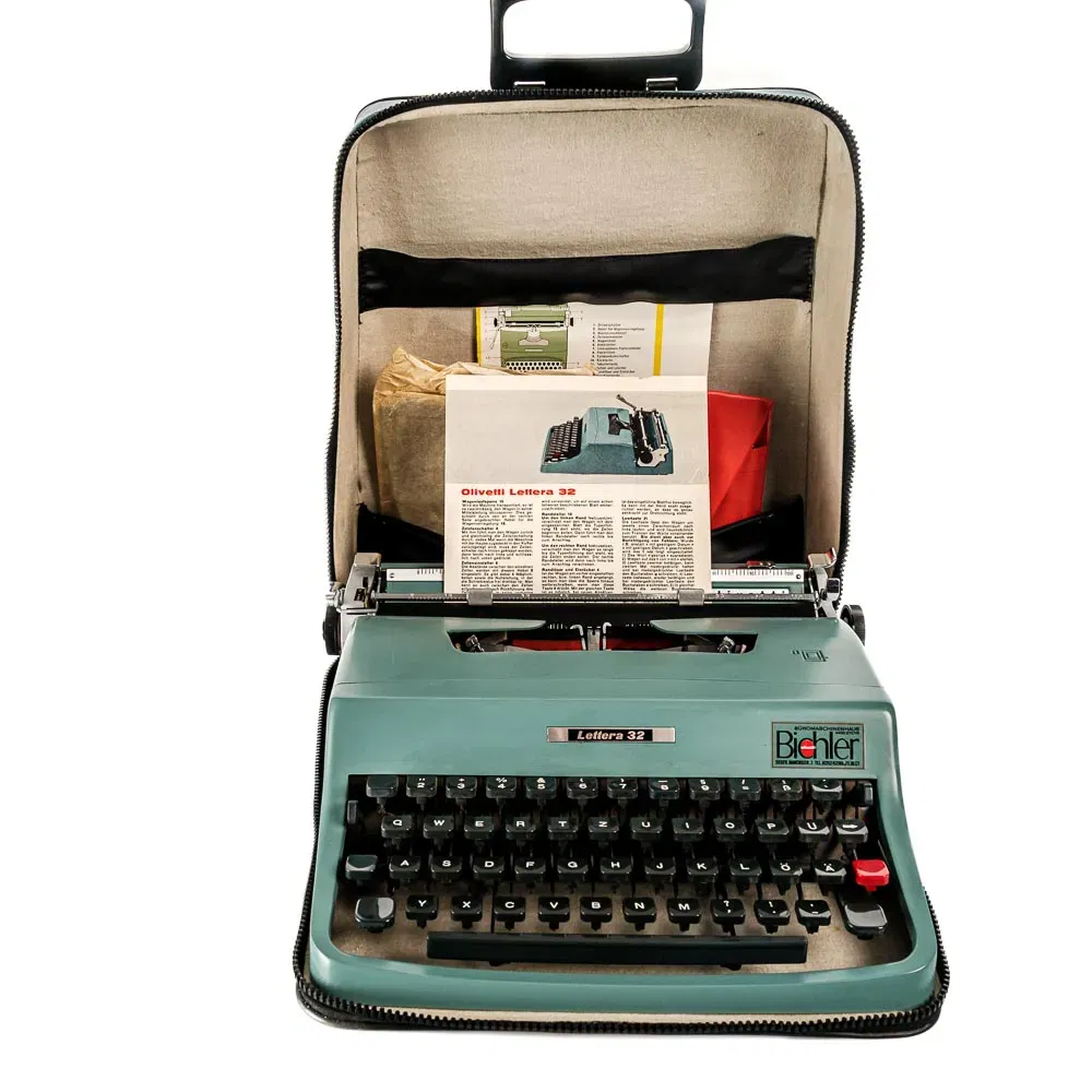 Tennessee Williams, Max Frisch uva. hatten eine Olivetti Lettera 32 Schreibmaschine - Bild 1