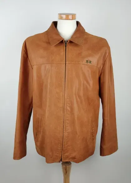 La Martina - Herren Lederjacke Gr. XL  - Bild 1