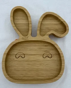 bamboobamboo bunny suction plate - Baby- und Kleinkinderteller - Bild 3