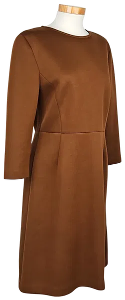 HALLHUBER Damen Midikleid, braun - Gr. L  - Bild 2