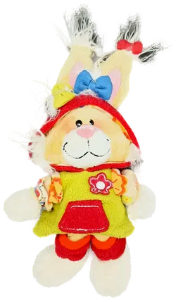 Diddl Mimihopps Stofftier mit grünem Kleid - Bild 1