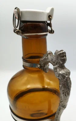 Antike Glas-Bierkrug/Biersiphon | Zeitreisender Fund - Bild 3