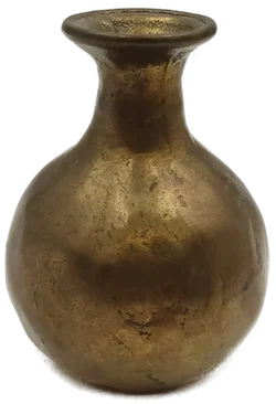 Vintage Deko-Vase aus massivem Messing – Vorschau 2