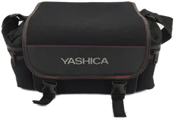 Yashica Kamera Tasche mit Tragegurt schwarz Länge ca 35cm Breite ca 19cm Höhe ca 19cm  - Bild 1