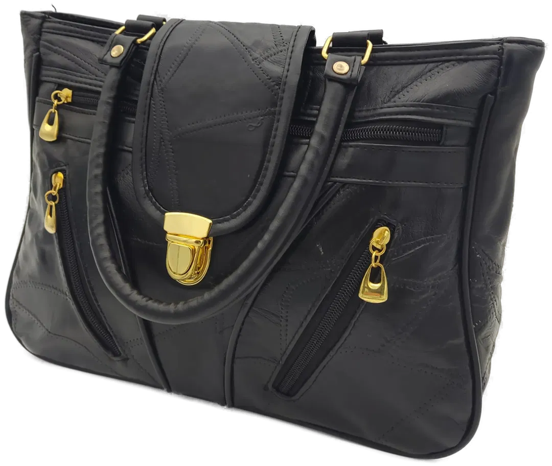 Kania Damenhandtasche schwarz  - Bild 4