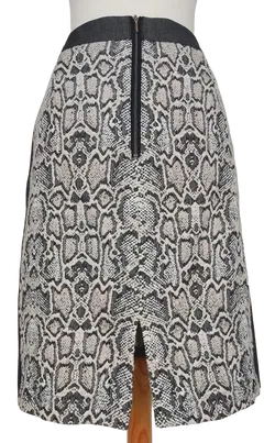 Airfield Damen Rock, grau/weiß - Bundweite 42 cm  - Bild 2