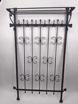 Wandgarderobe Schmiedeeisen - Bild 1