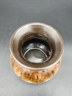 Kleine Vintage - Zu jeder Form zuschneidbarVase - braun/beige - Bild 3