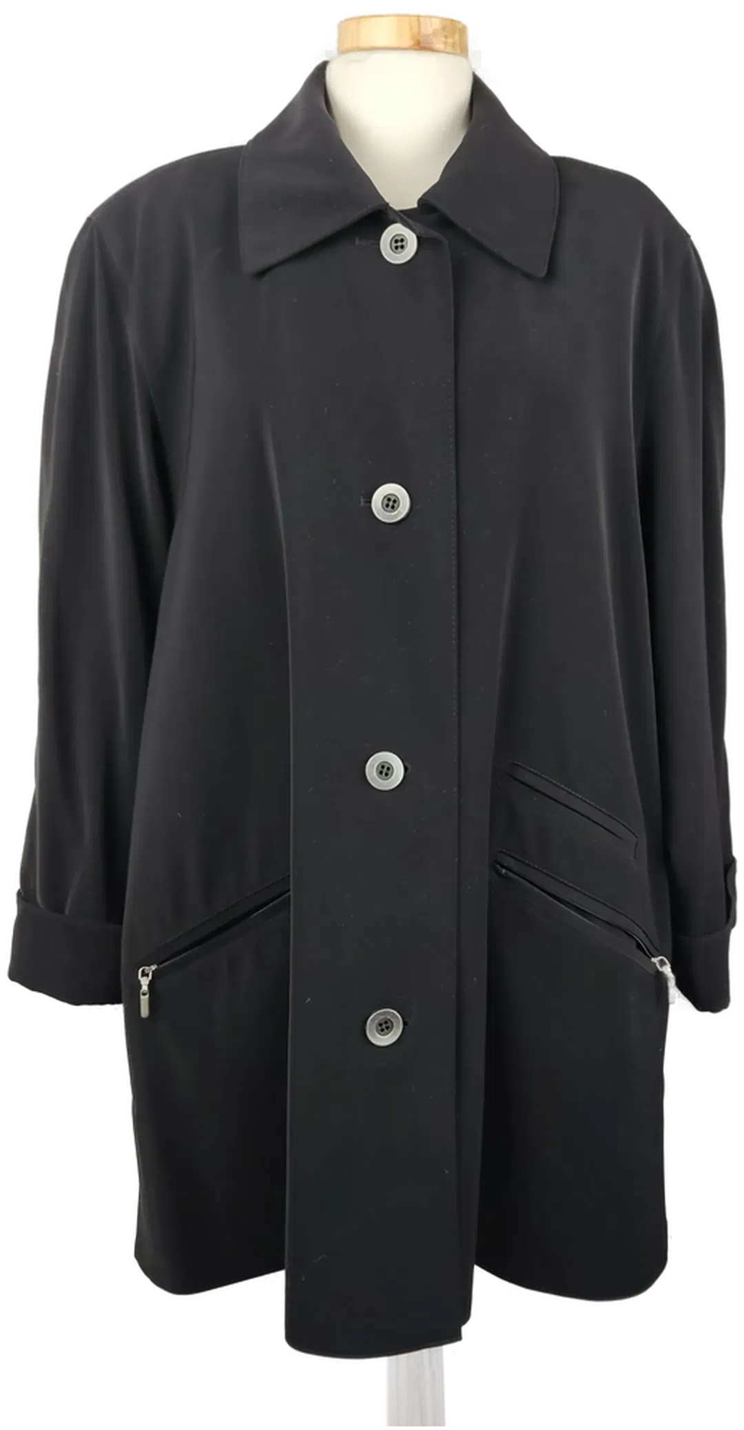 Modehaus Pischinger Kurzmantel schwarz- XXL/44 - Bild 1