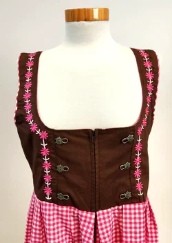 My Trachtenstadl Dirndl Gr. 40 bestickt mit Blumenmuster  - Bild 3