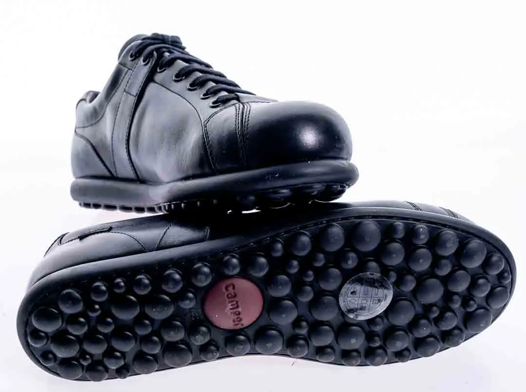 Camper Pelotas Herrensneaker aus Leder in schwarz, Größe 43 – Bild 4