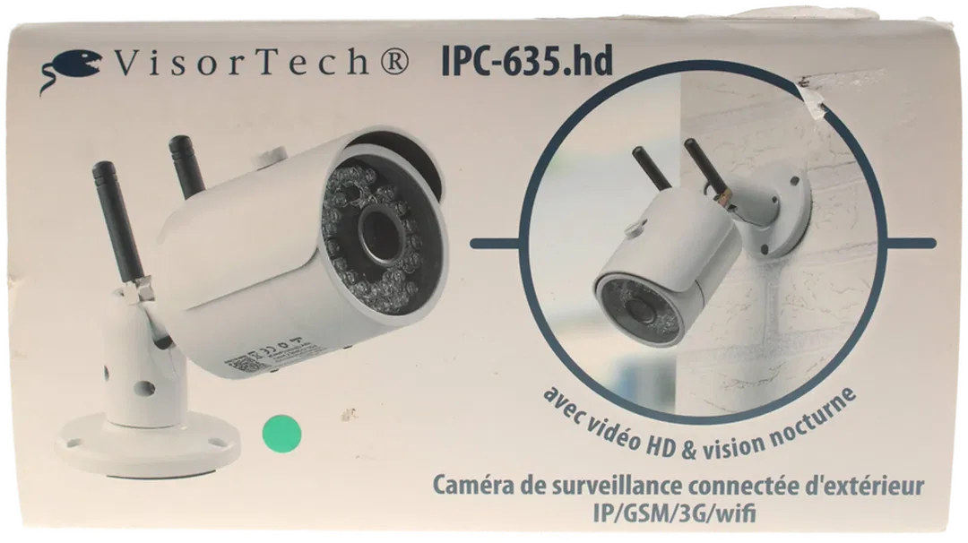 VisorTech IPC-635.hd – HD Outdoor IP/3G/WLAN Überwachungskamera mit Nachtsicht, Bewegungserkennung & App-Steuerung – OVP - Bild 3