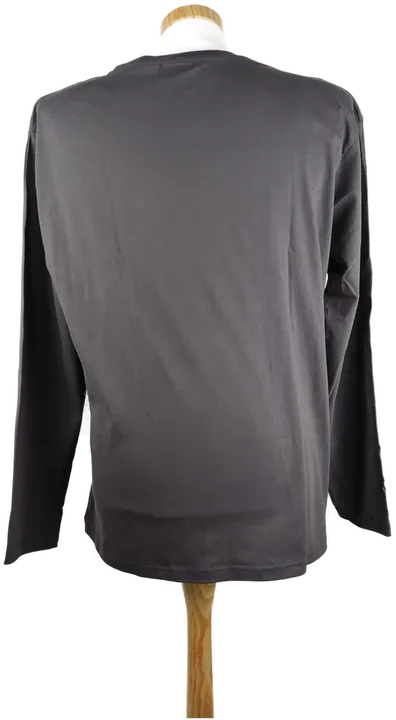Atlas for Men Herren-Shirt grau mit Print - L/50 - Bild 2