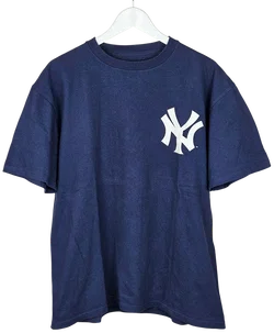 Majestic New York Yankees Herren T-Shirt, blau - Gr. L