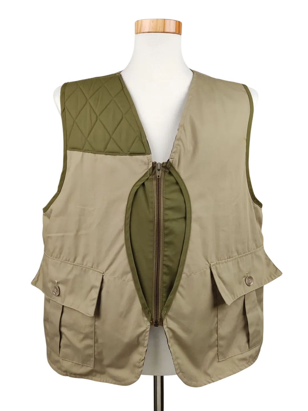 Squaltex Herren Outdoorweste, braun - Gr. L - Bild 1