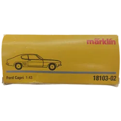  Ford Capri – Märklin, Nr. 18103-02, Maßstab 1:43, Modellauto in Saphirblau - Bild 5