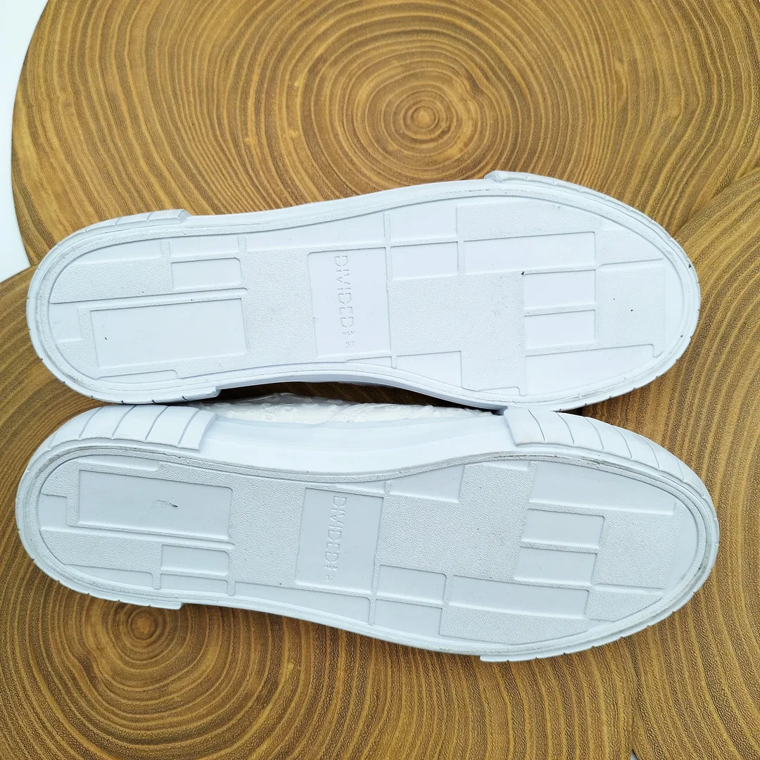 Halbschuhe H&M/Divided, weiß, Gr. 37 – Bild 3