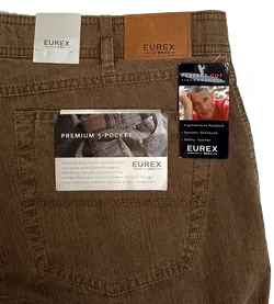 Eurex by Brax Herren Jeans braun Gr. 28U - Bild 3