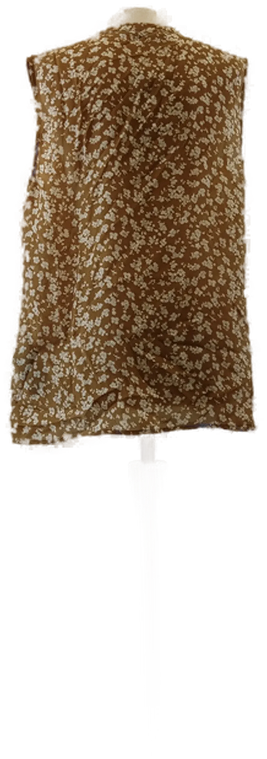  Ärmellose Seidenbluse  – Bild 3