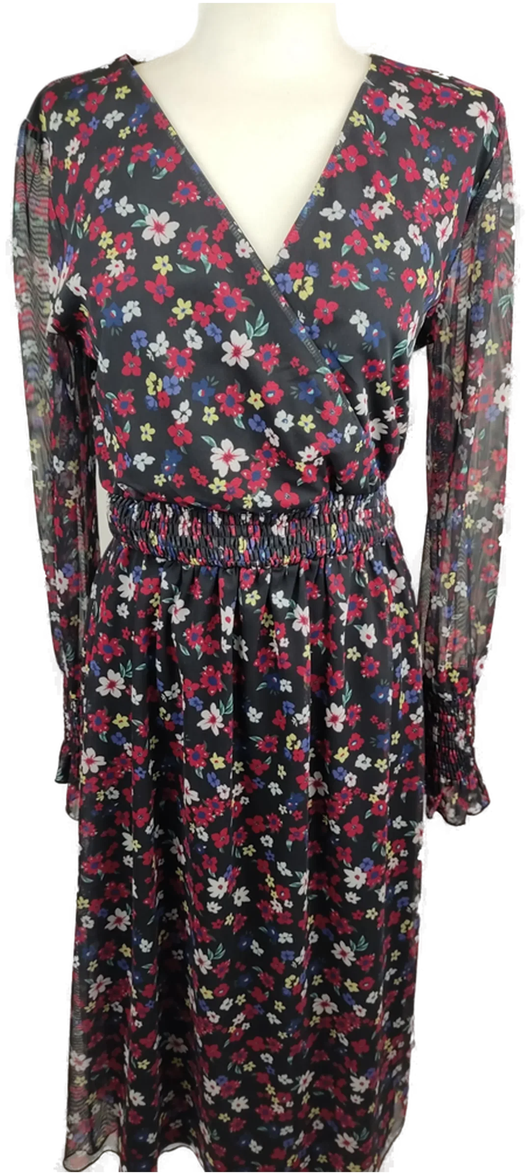 Body Flirt Damen Midi Kleid geblümt S/M - 36/38 - Bild 4