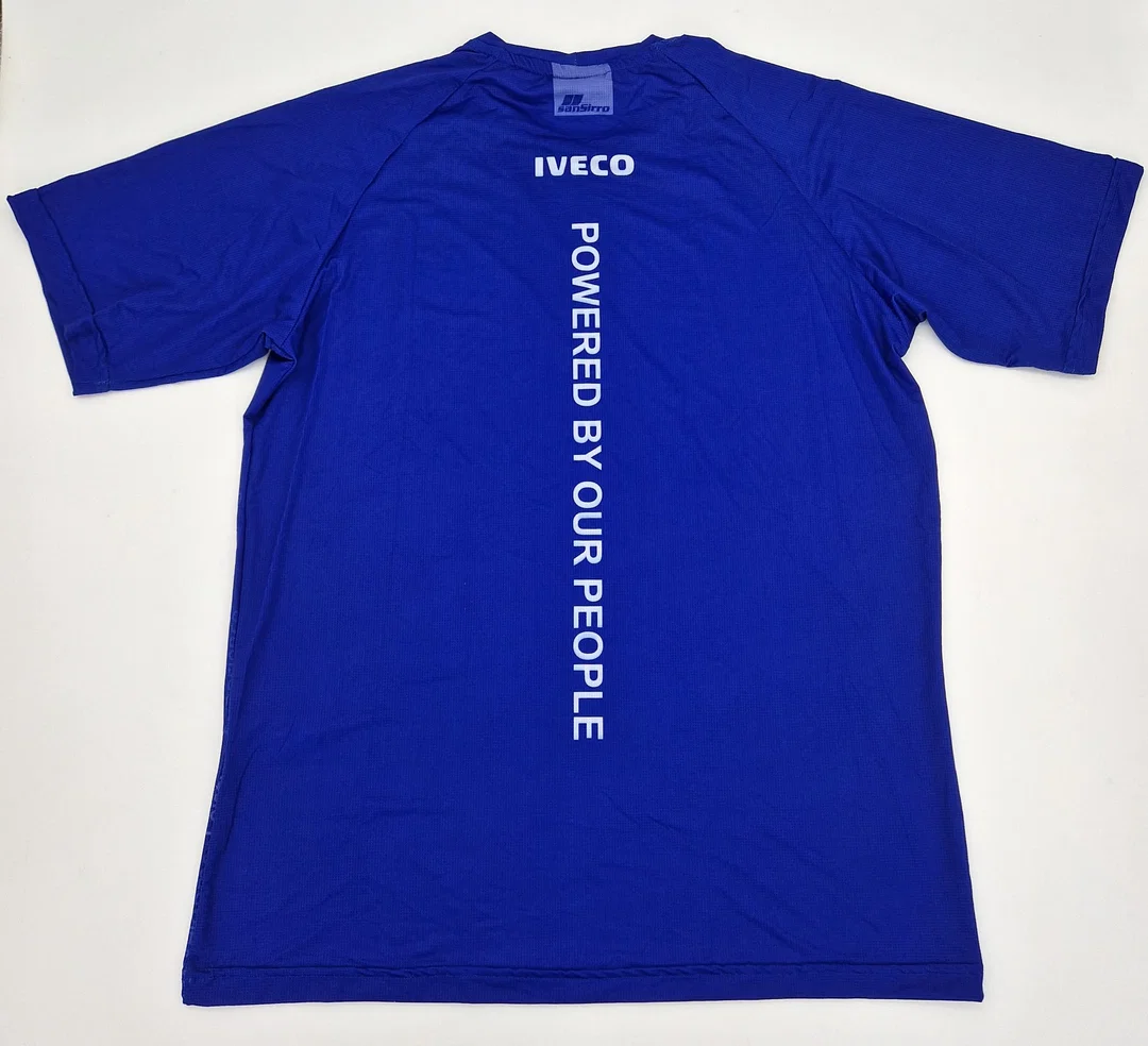 Herren Sport-Shirts "Iveco" - 6er Pack - Größe M - Blau – Bild 4