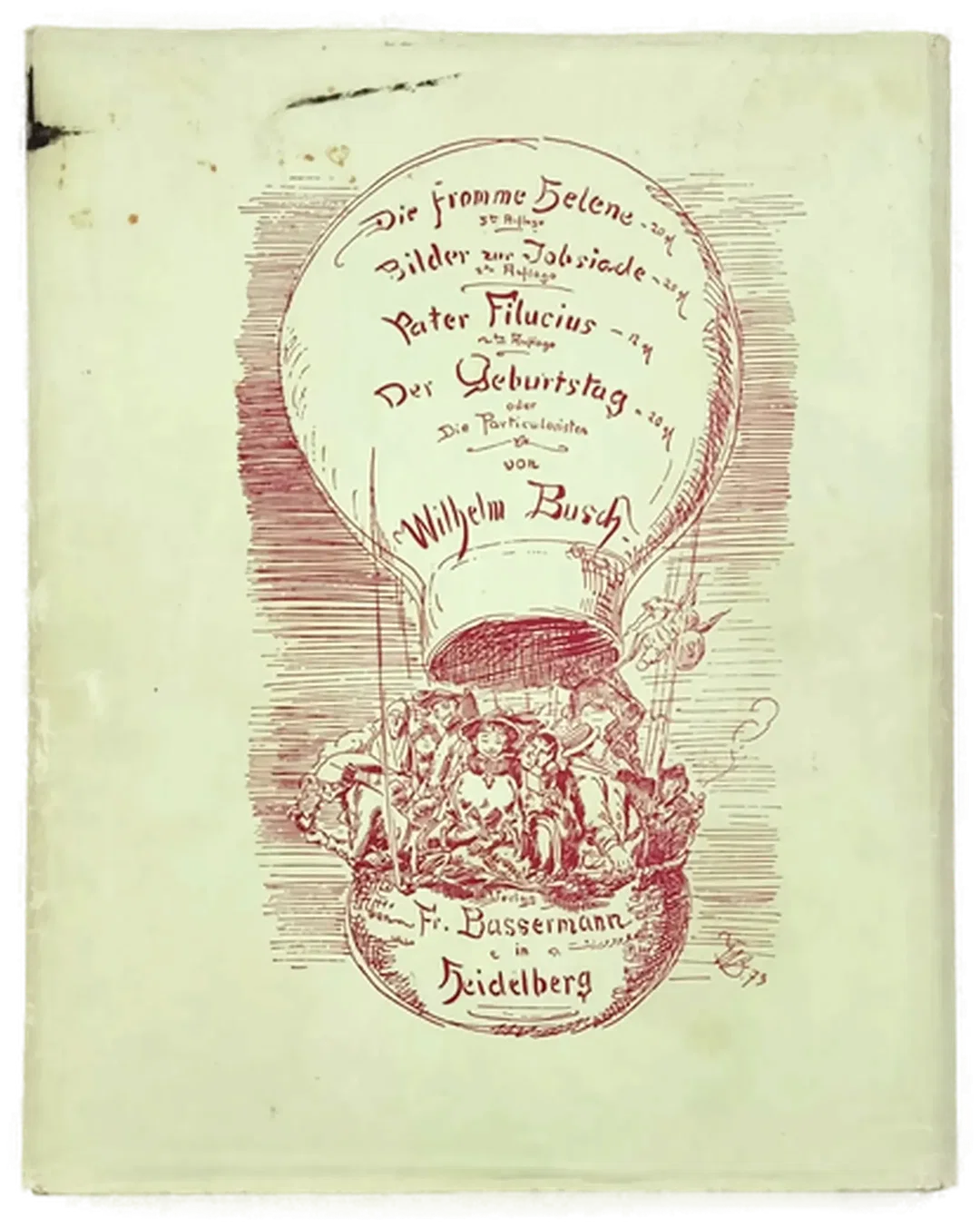 Wilhelm Busch-Album Humoristischer Hausschatz Volksausgabe – Bild 2