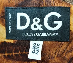 Dolce & Gabbana Vintage Damenmantel braun Gr. S – Vorschau 3