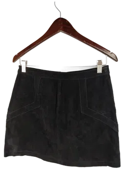 Ecoté Damen Minirock Rauhleder schwarz - M/38 - Bild 2