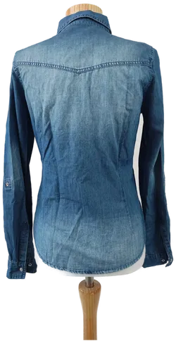 Only Damen Bluse blau - 34/S - Bild 3