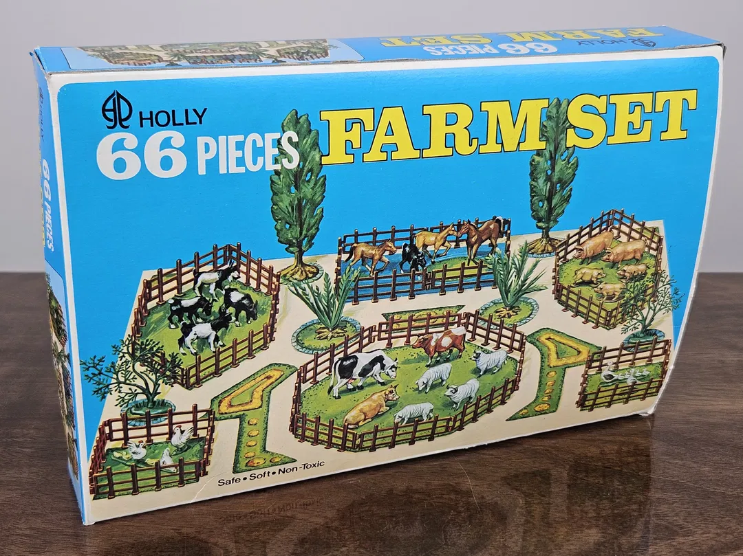 Farm Set - Vintage Spielzeugfiguren - Holly - Bild 4