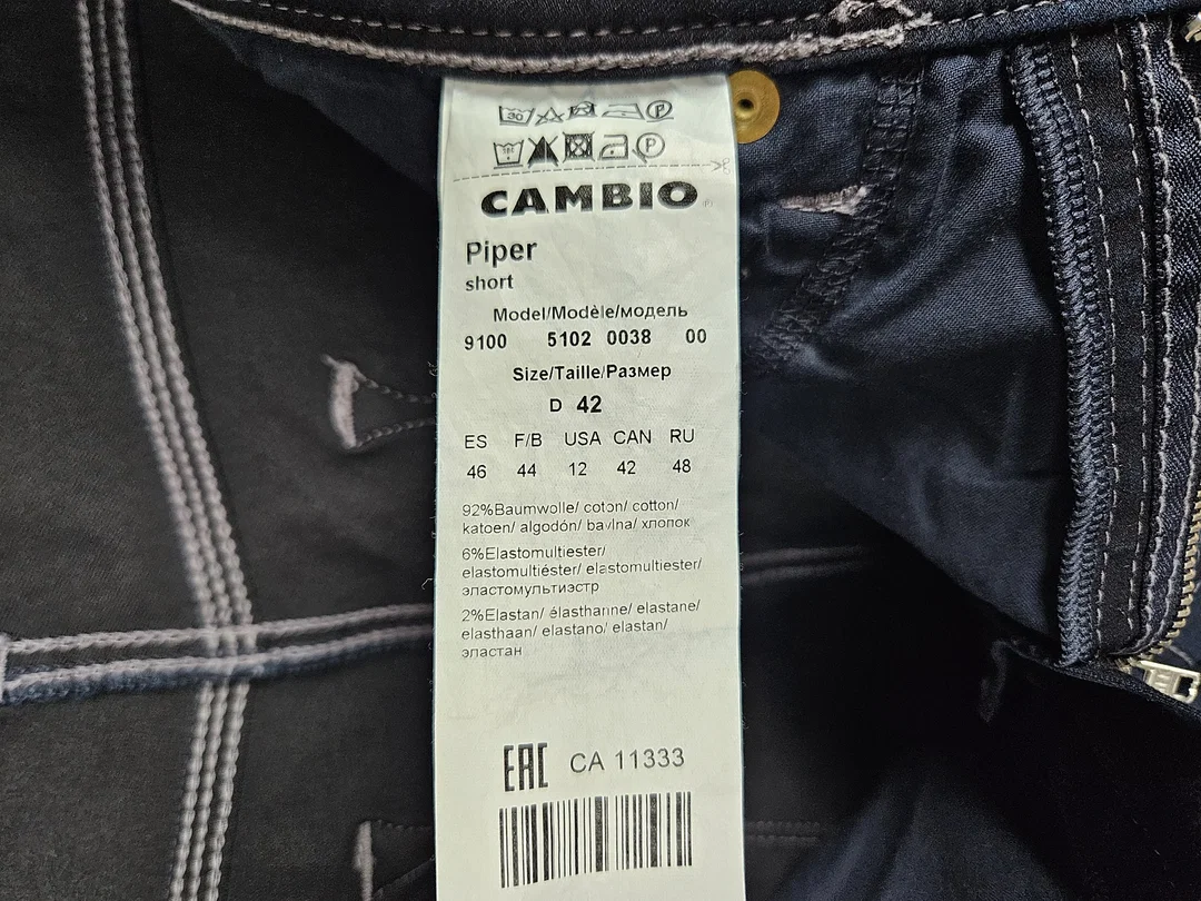 Cambio Premium Jeans Damen, dunkelblau - Gr. XL / 42 – Bild 4
