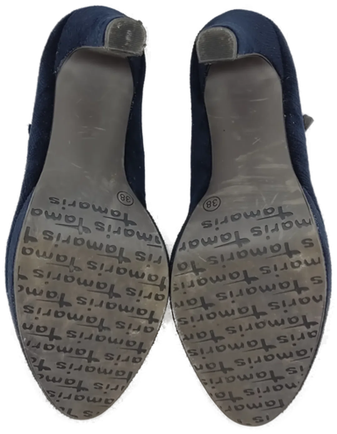 Tamaris Damen Pumps dunkelblau Gr. 38 – Bild 6