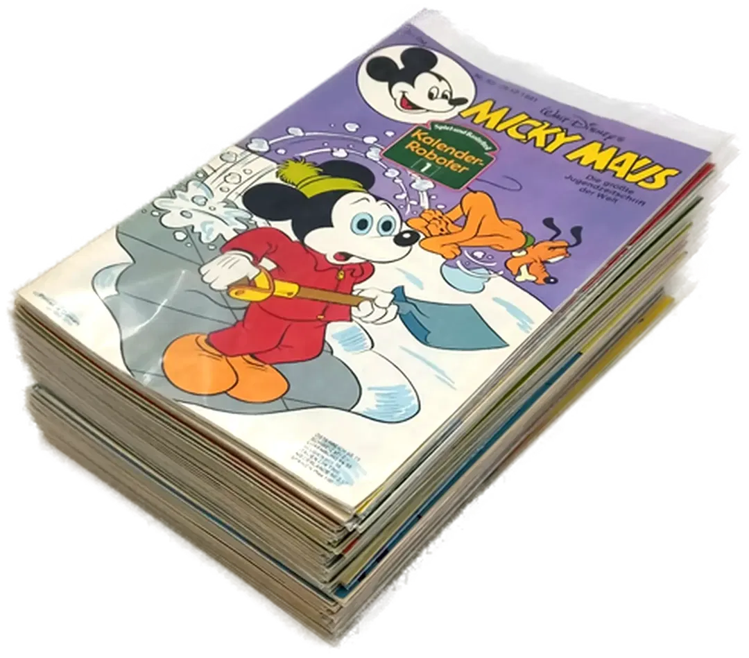 Disney Micky Maus Comics Konvolut 1981 - Bild 1