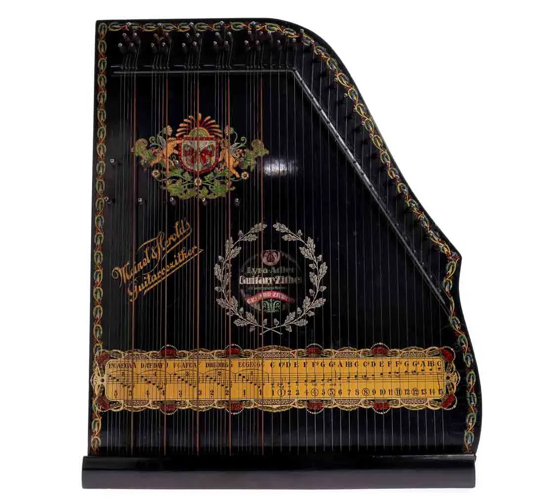 Musik Vintage MEINEL & HEROLD'S Guitarre-Zither  - Bild 4
