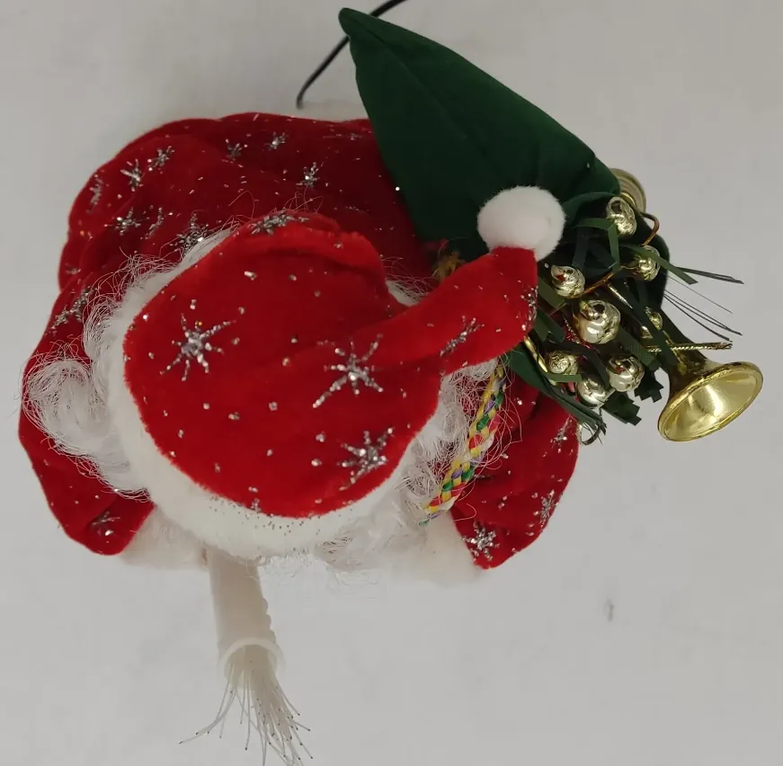 Weihnachtsmann mit Licht und Ton Höhe ca 30,5cm – Bild 4