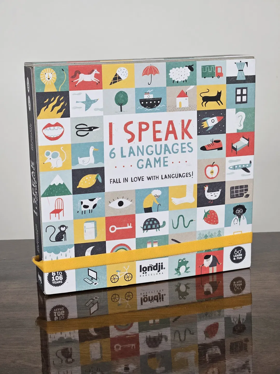 I SPEAK 6 LANGUAGES GAME - Gesellschaftsspiel - londji Barcelona  - Bild 4