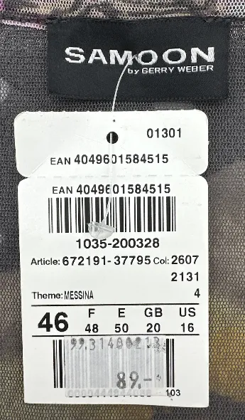 Samoon by Gerry Weber - Damen Shirt - Gr. 46 – Bild 4