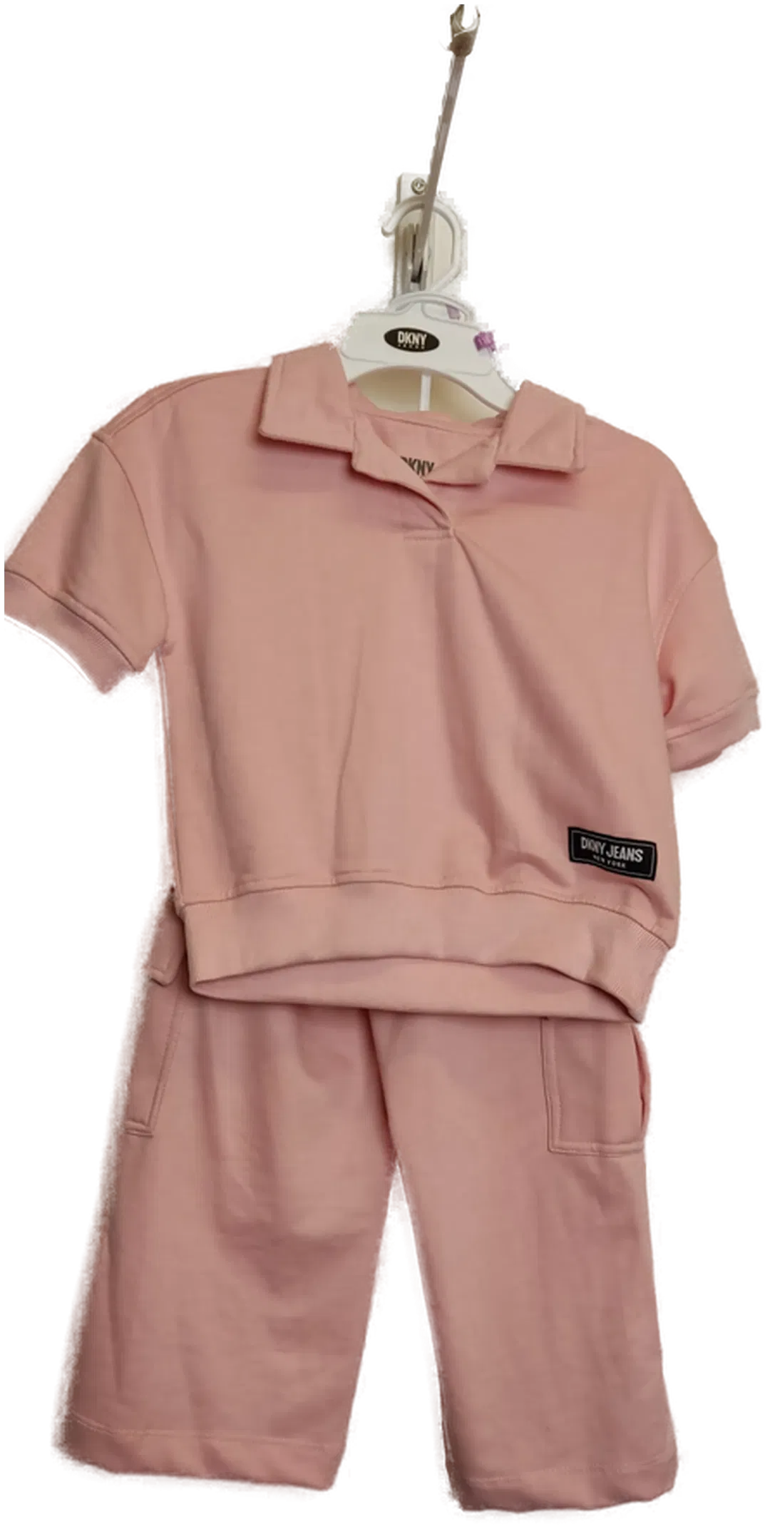 DKNY Kinder Lounge Set rosa Gr. 116 - Bild 1