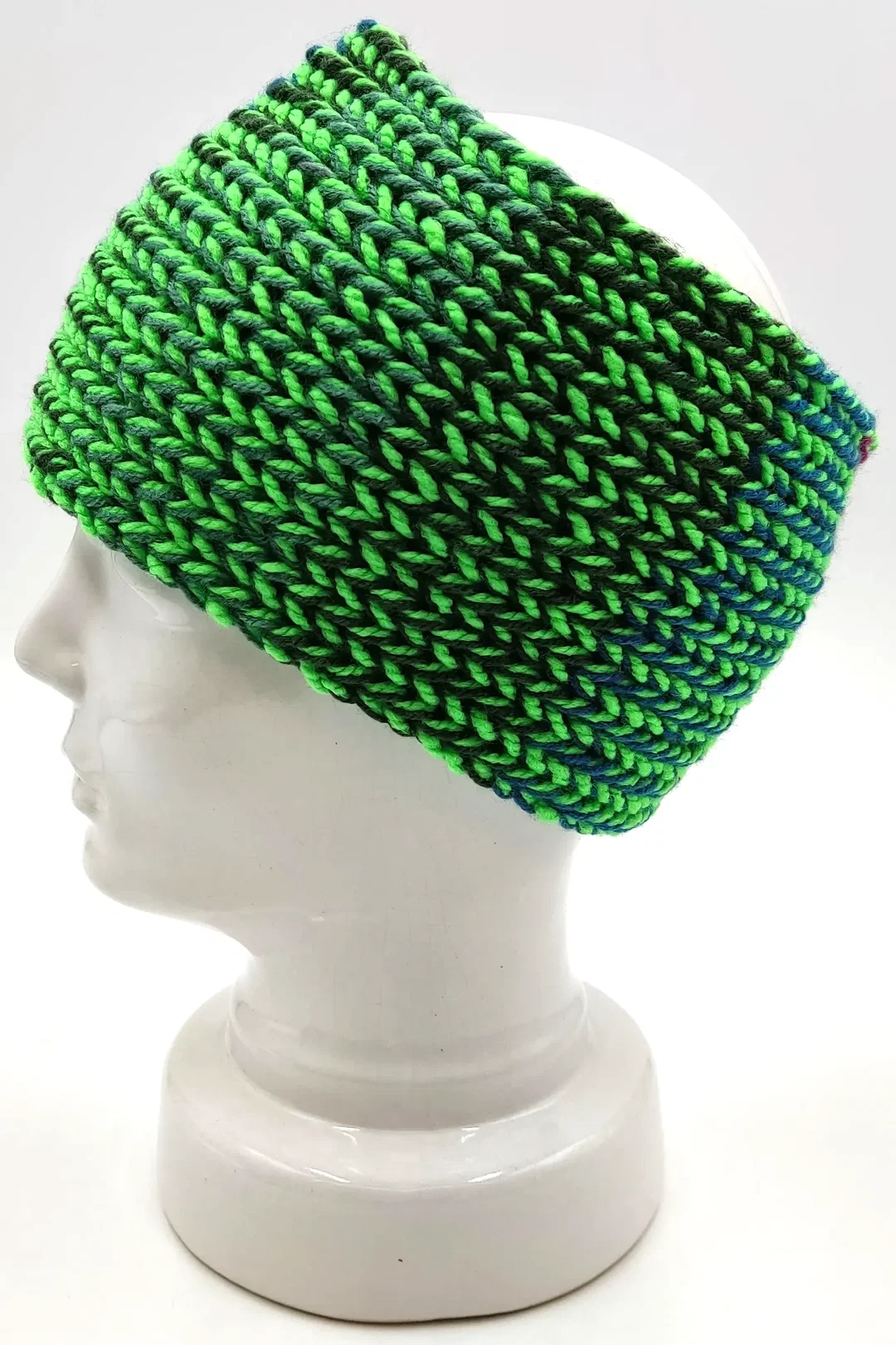 Handgestricktes Stirnband – Bild 2