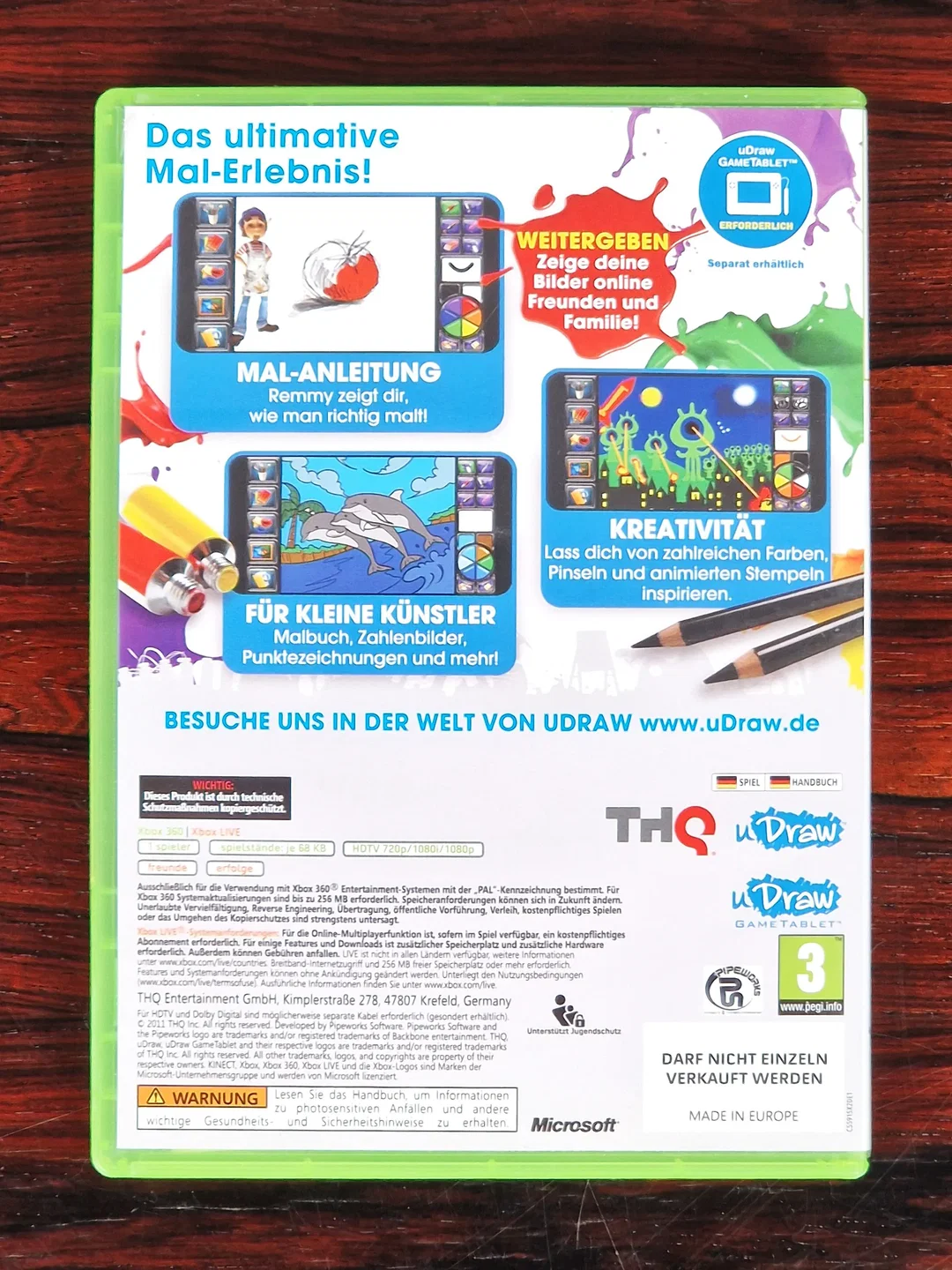 uDraw Studio - Instant Artist - Xbox 360 - Spiel – Bild 2