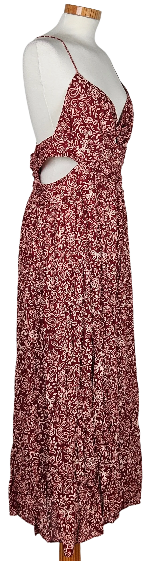 ZARA Damen Maxikleid, rot - Gr. L  – Bild 2