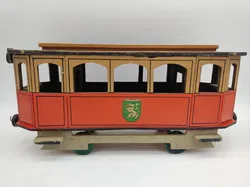 Vintage Holzbus und Straßenbahn per Hand gefertigt  - Bild 8