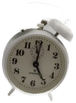 Junghans Wecker weiß nostalgisch - Bild 2